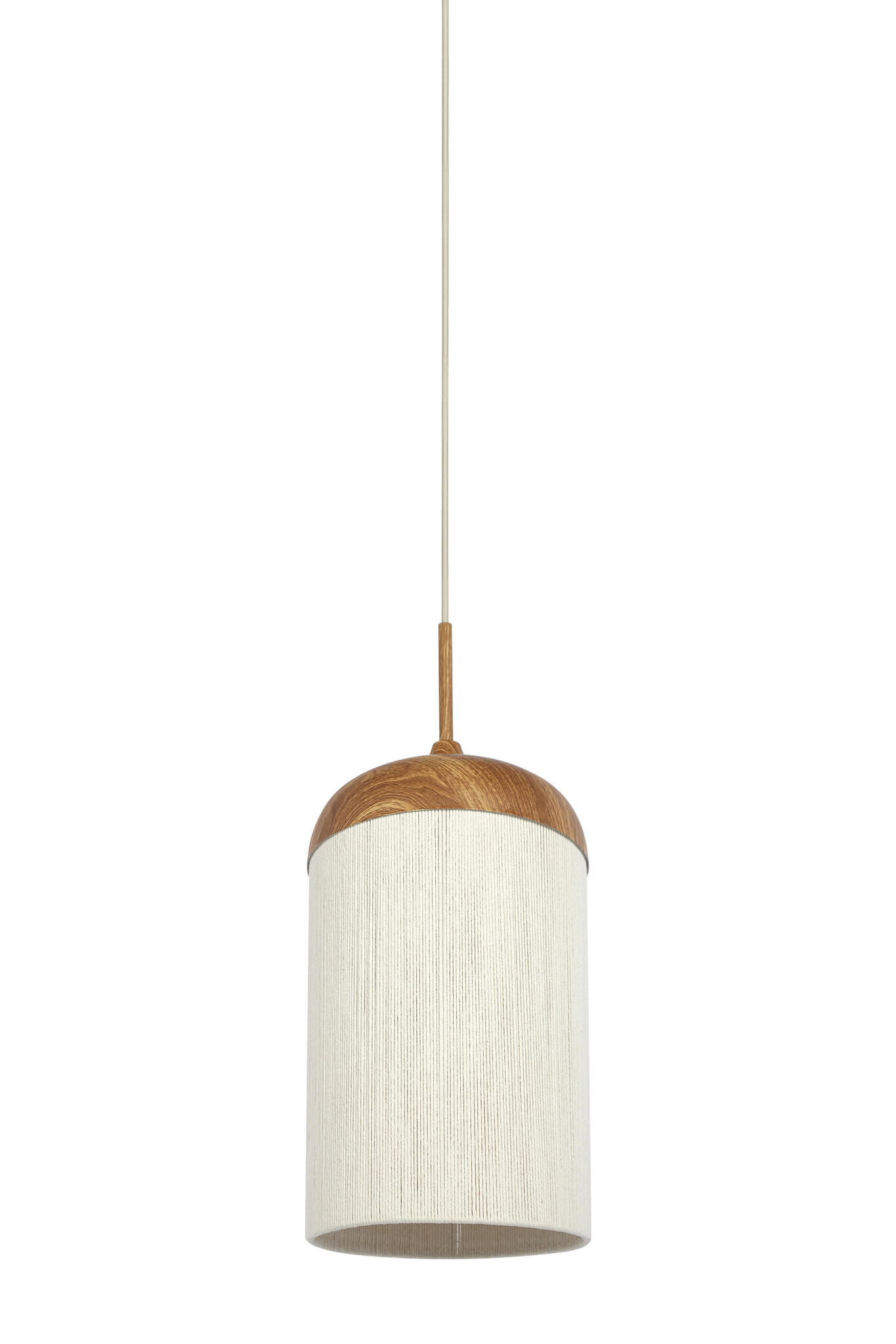 Light & Living - Hanglamp DANIA - Ø27.5x52cm - Bruin