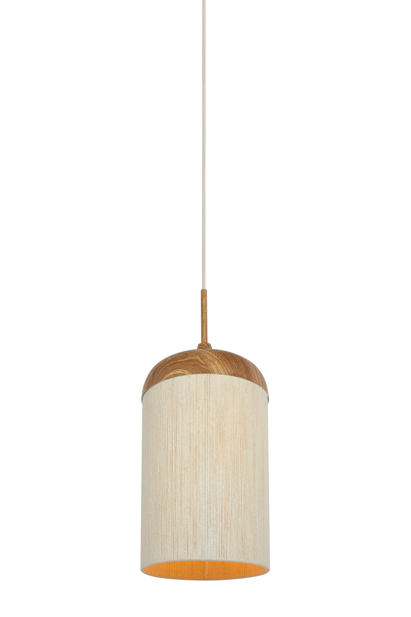 Light & Living - Hanglamp DANIA - Ø27.5x52cm - Bruin