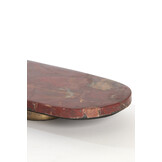 Light & Living - Schaal BELO - 50x24x6cm - Rood