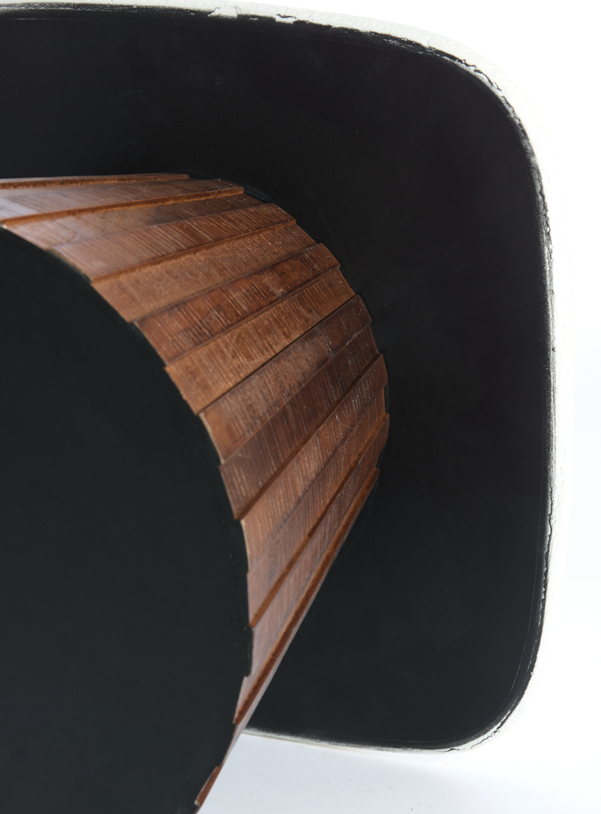 Light & Living - Bijzettafel OKATO - Ø45x40cm - Wit