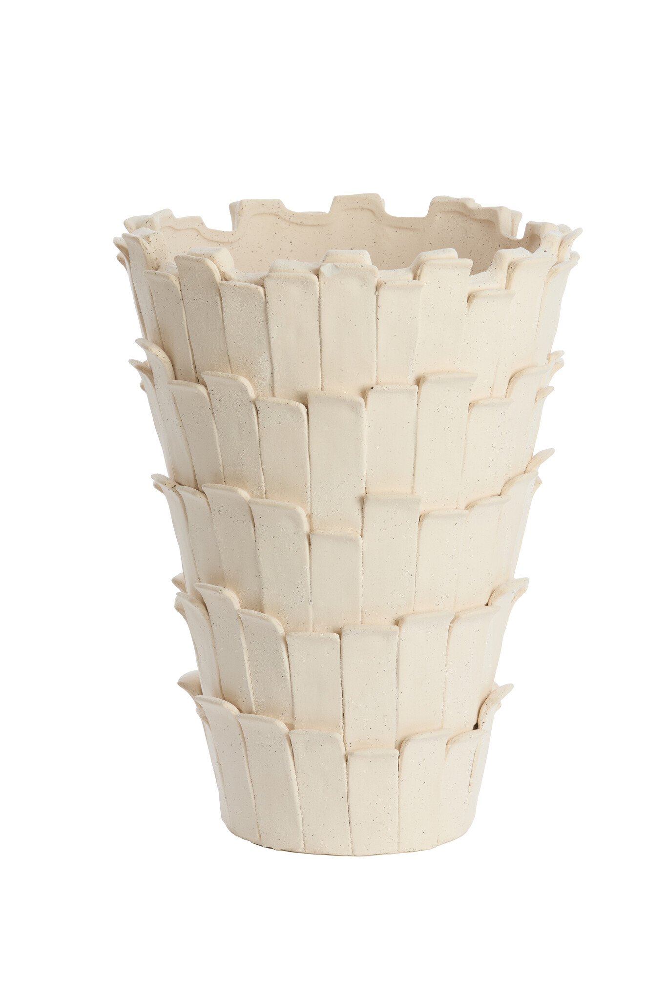 Light & Living - Vaas BANYA - Ø33x34cm - Wit