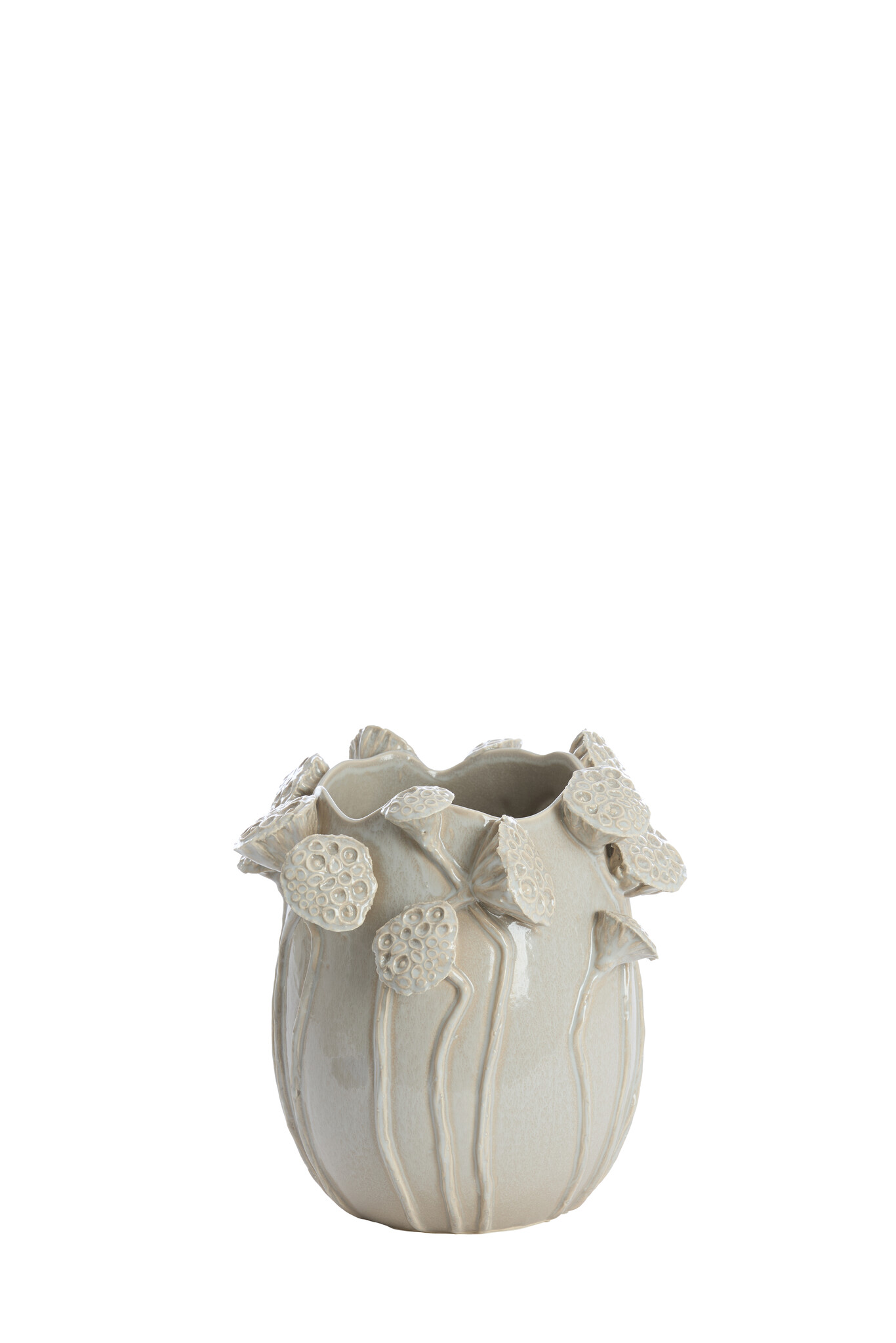 Light & Living - Vaas LAVCI - 26.5x25.5x26.5cm - Grijs