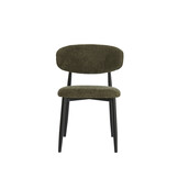 Light & Living - Eetkamerstoel ENIOLA - 54x52x76cm - Groen - Set van 2
