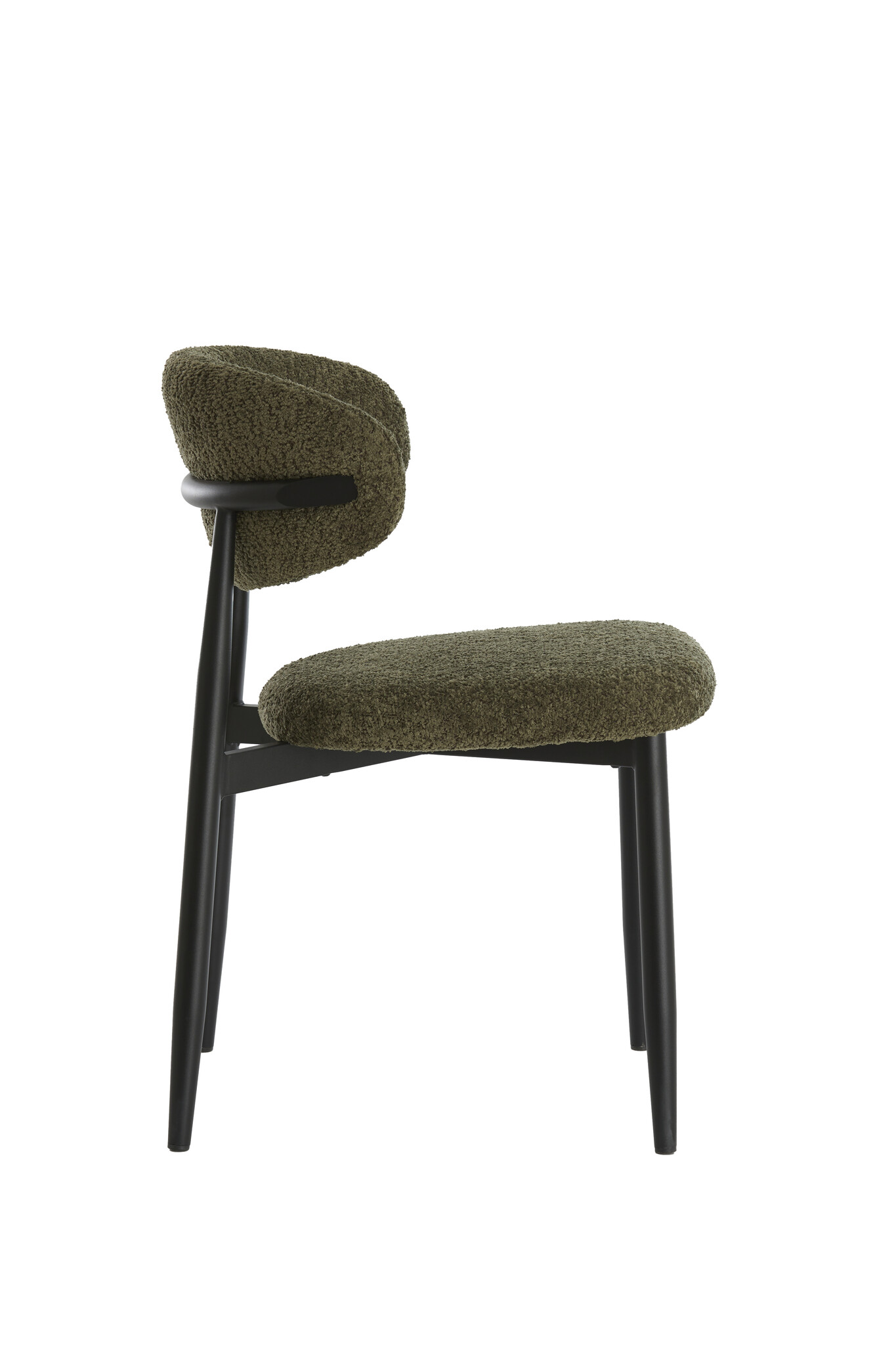 Light & Living - Eetkamerstoel ENIOLA - 54x52x76cm - Groen - Set van 2