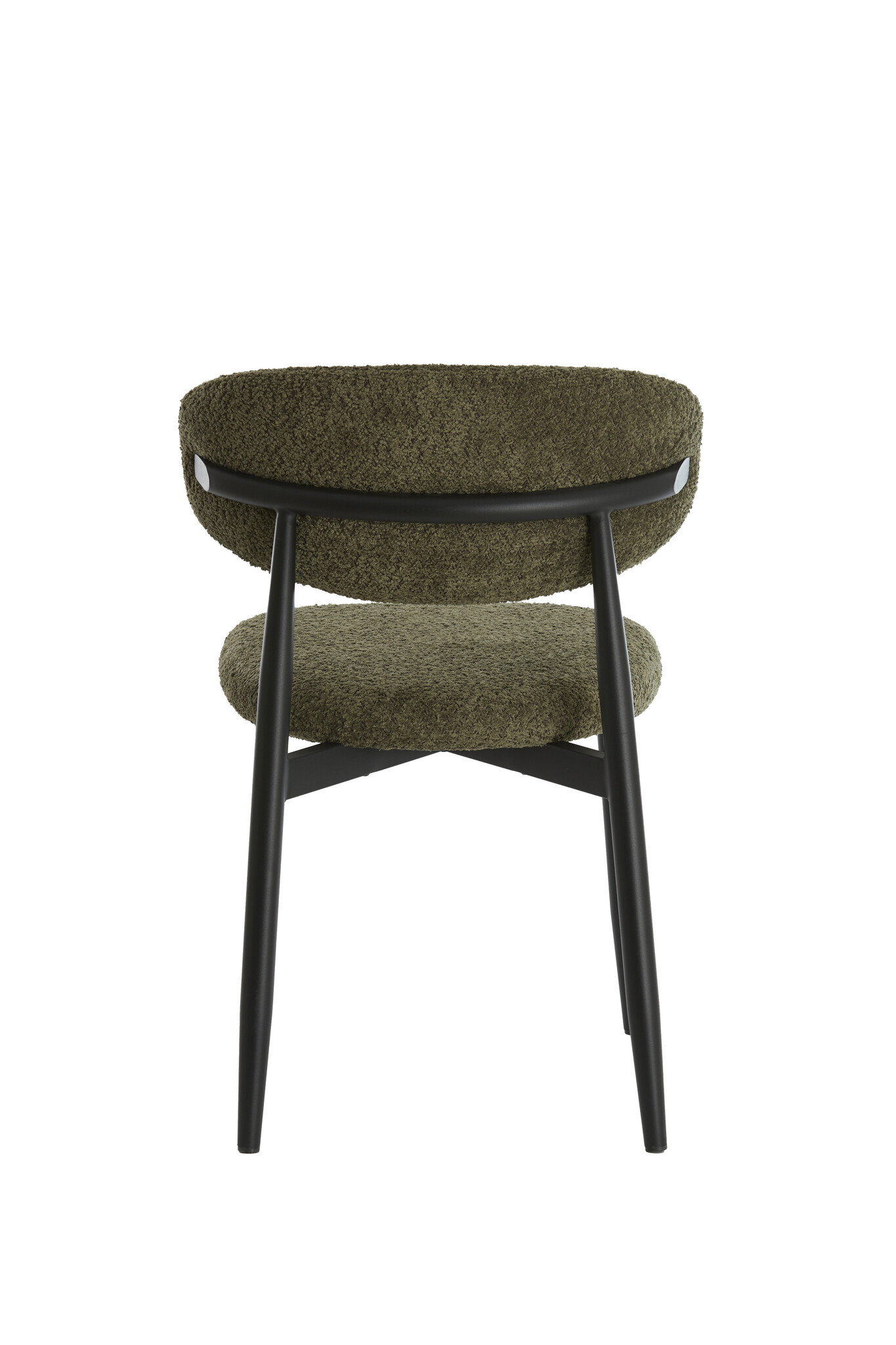 Light & Living - Eetkamerstoel ENIOLA - 54x52x76cm - Groen - Set van 2
