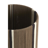 Light & Living - Lampenkap MEDAN - Ø25x36cm - Bruin