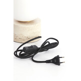 Light & Living - Tafellamp RYLANO - Ø12x47cm - Wit