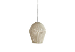 Light & Living - Hanglamp DEYA - Ø38x45cm - Wit