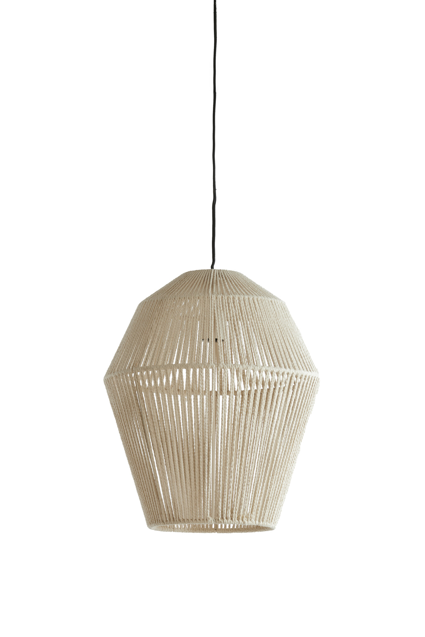 Light & Living - Hanglamp DEYA - Ø38x45cm - Wit