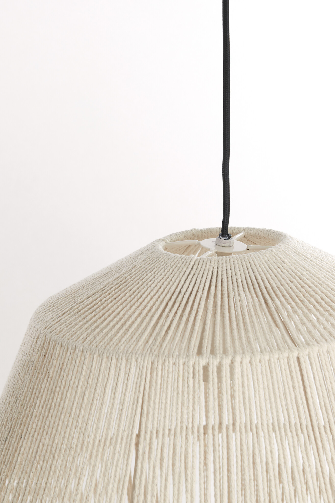 Light & Living - Hanglamp DEYA - Ø38x45cm - Wit
