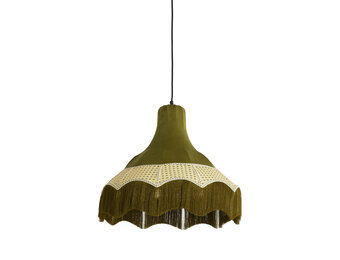 Light & Living - Hanglamp MIZIA - Ø50x44.5cm - Groen