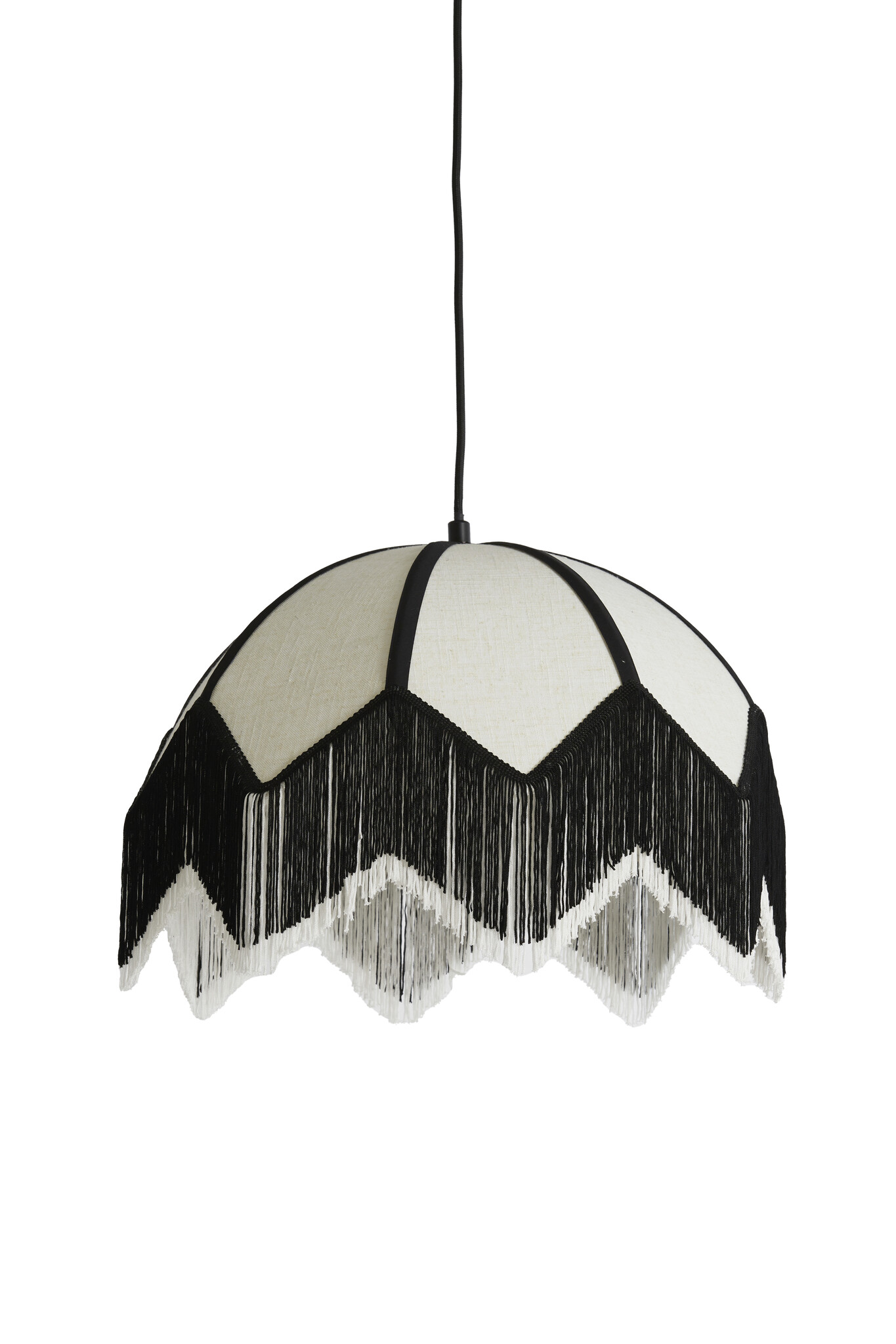 Light & Living - Hanglamp SULINA - Ø45x32.5cm - Wit