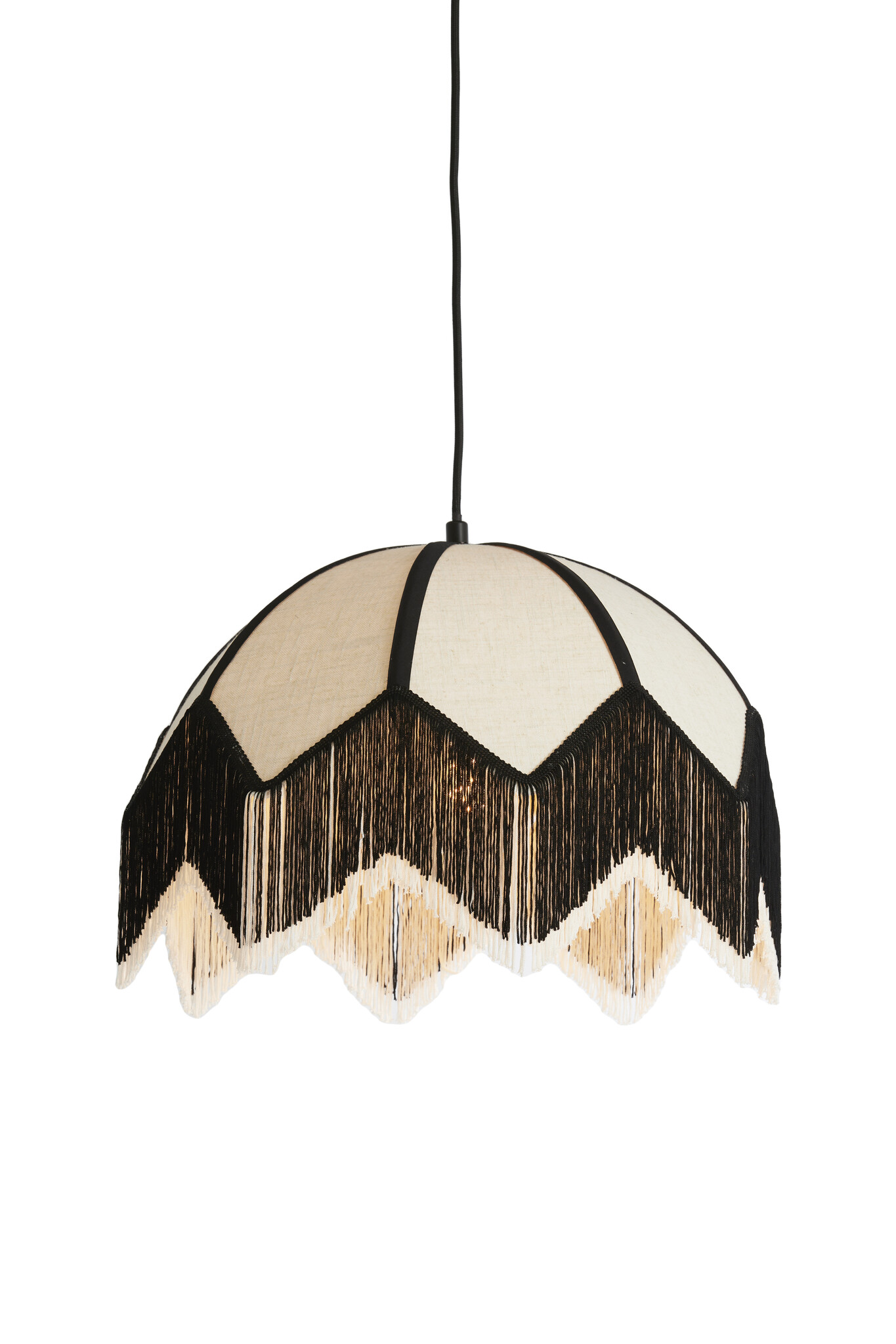 Light & Living - Hanglamp SULINA - Ø45x32.5cm - Wit