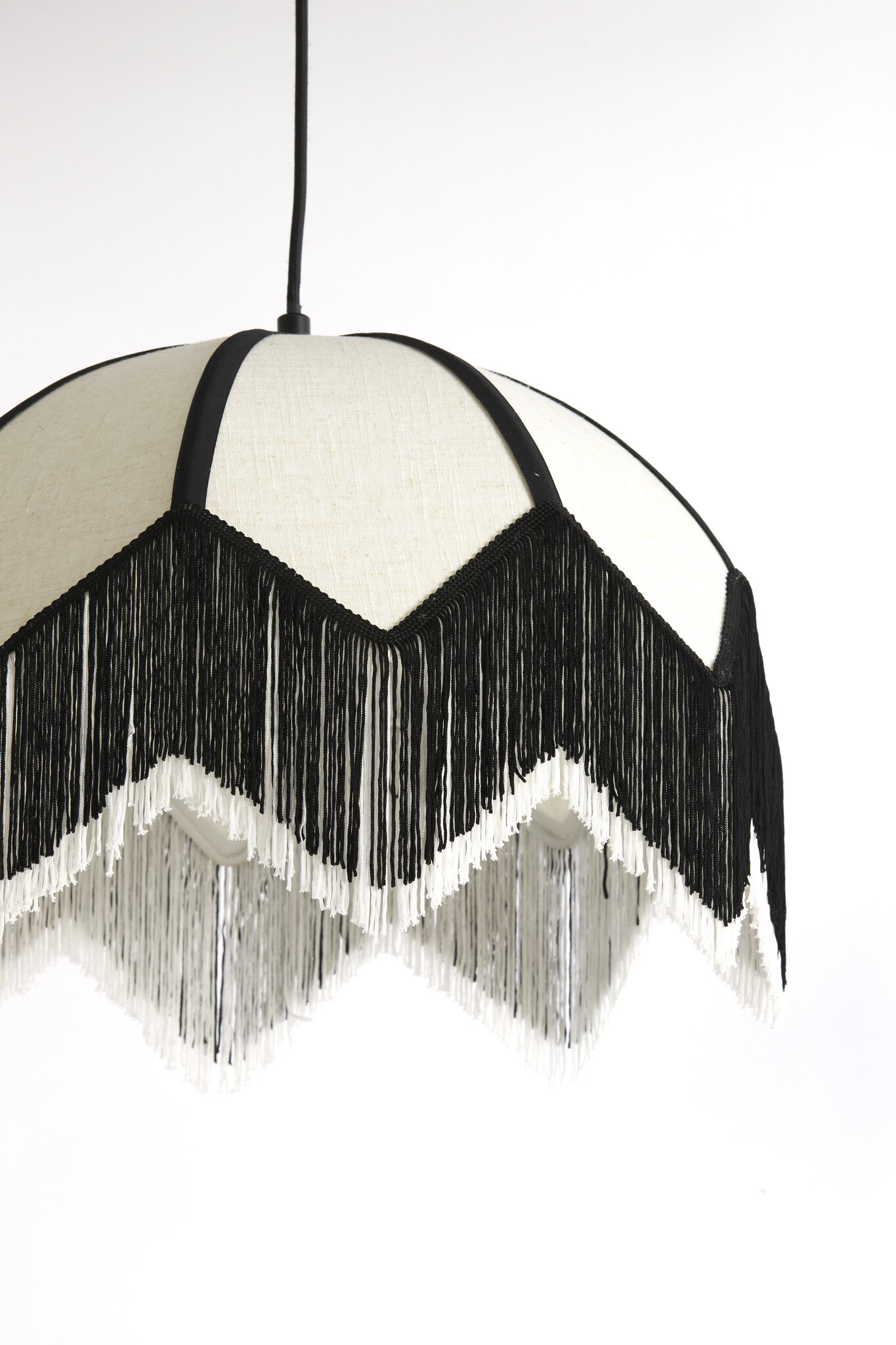 Light & Living - Hanglamp SULINA - Ø45x32.5cm - Wit