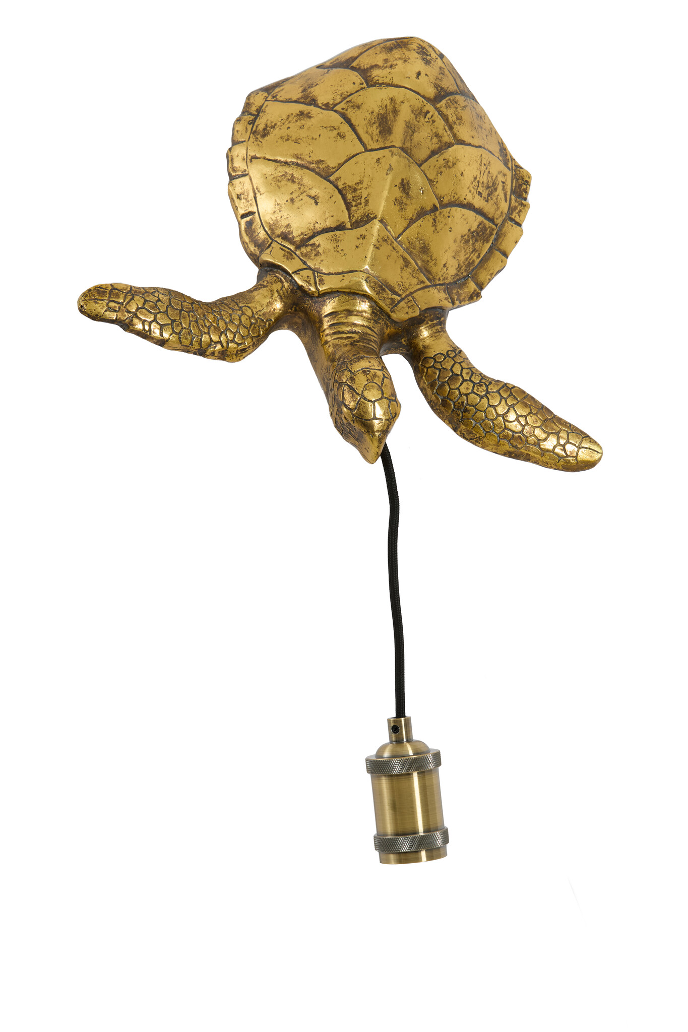 Light & Living - Wandlamp TURTLE - 35x26x20cm - Brons