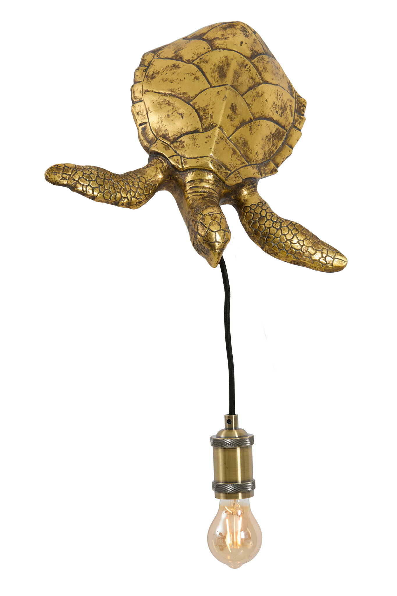 Light & Living - Wandlamp TURTLE - 35x26x20cm - Brons