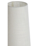 Light & Living - Tafellamp HOWIE - Ø19x52.5cm - Wit
