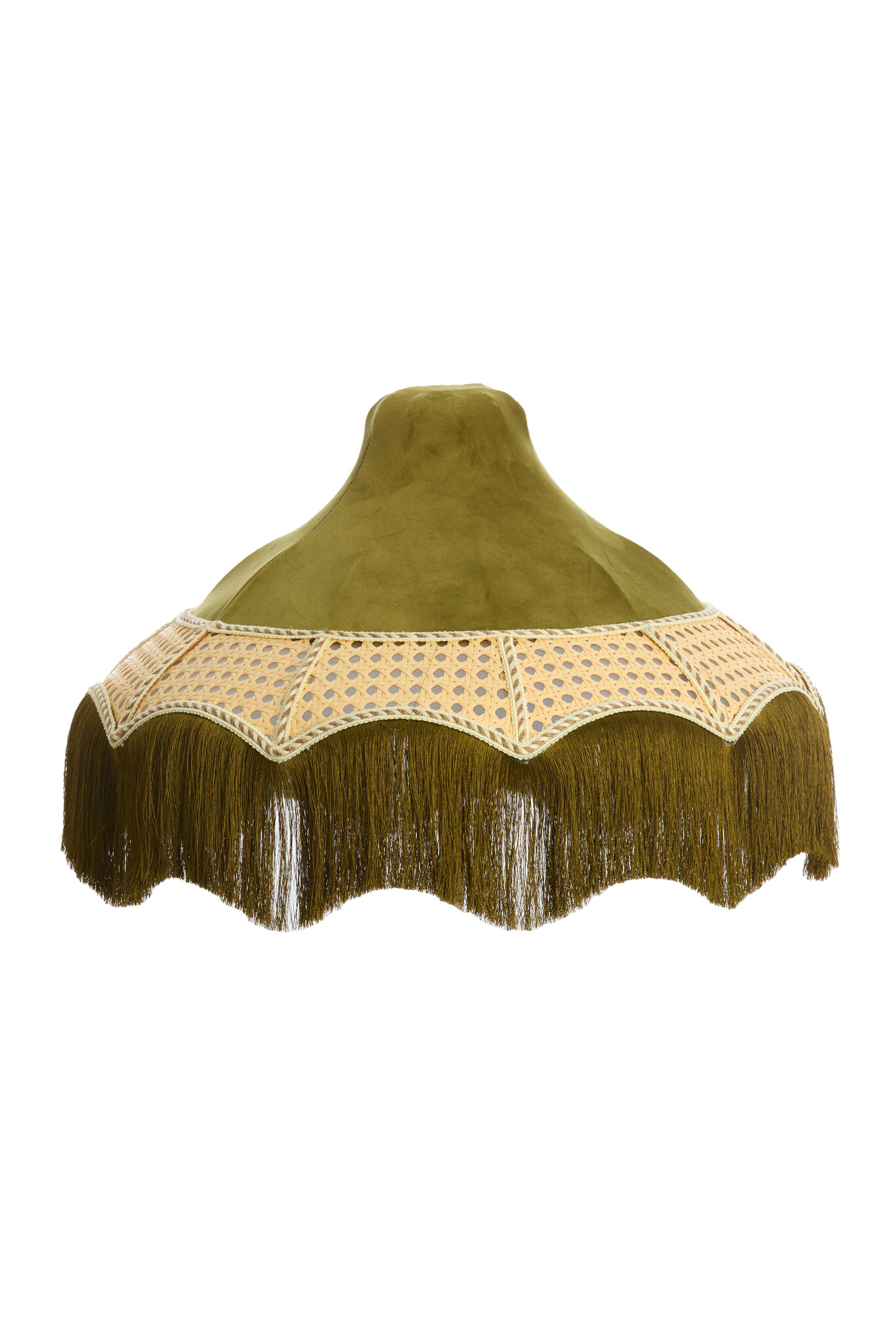 Light & Living - Lampenkap MIZIA - Ø45x36cm - Groen