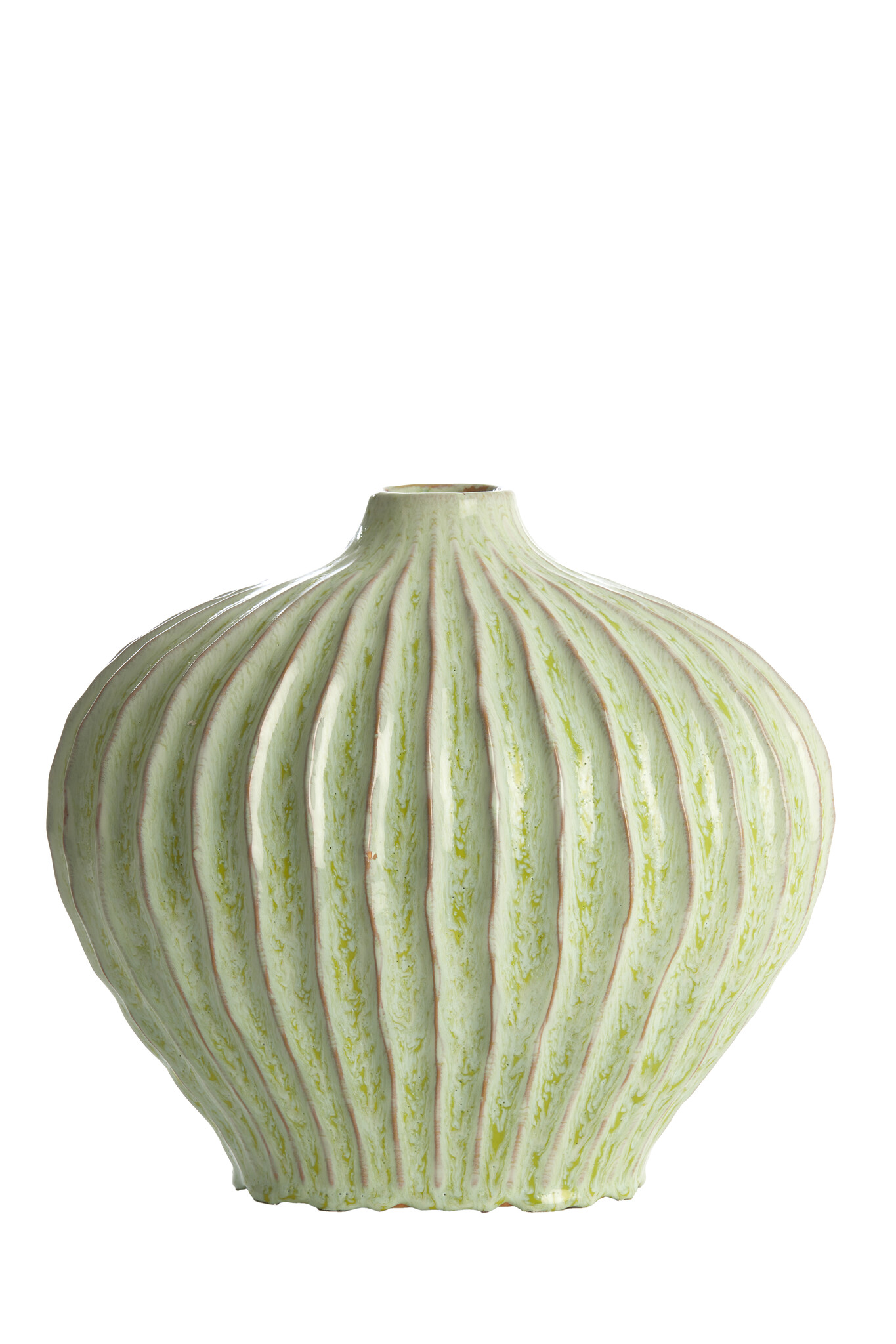 Light & Living - Vaas LORITO - 35x21x30cm - Groen