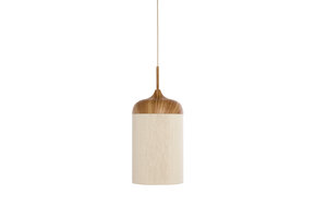 Light & Living - Hanglamp DANIA - Ø16x31cm - Bruin
