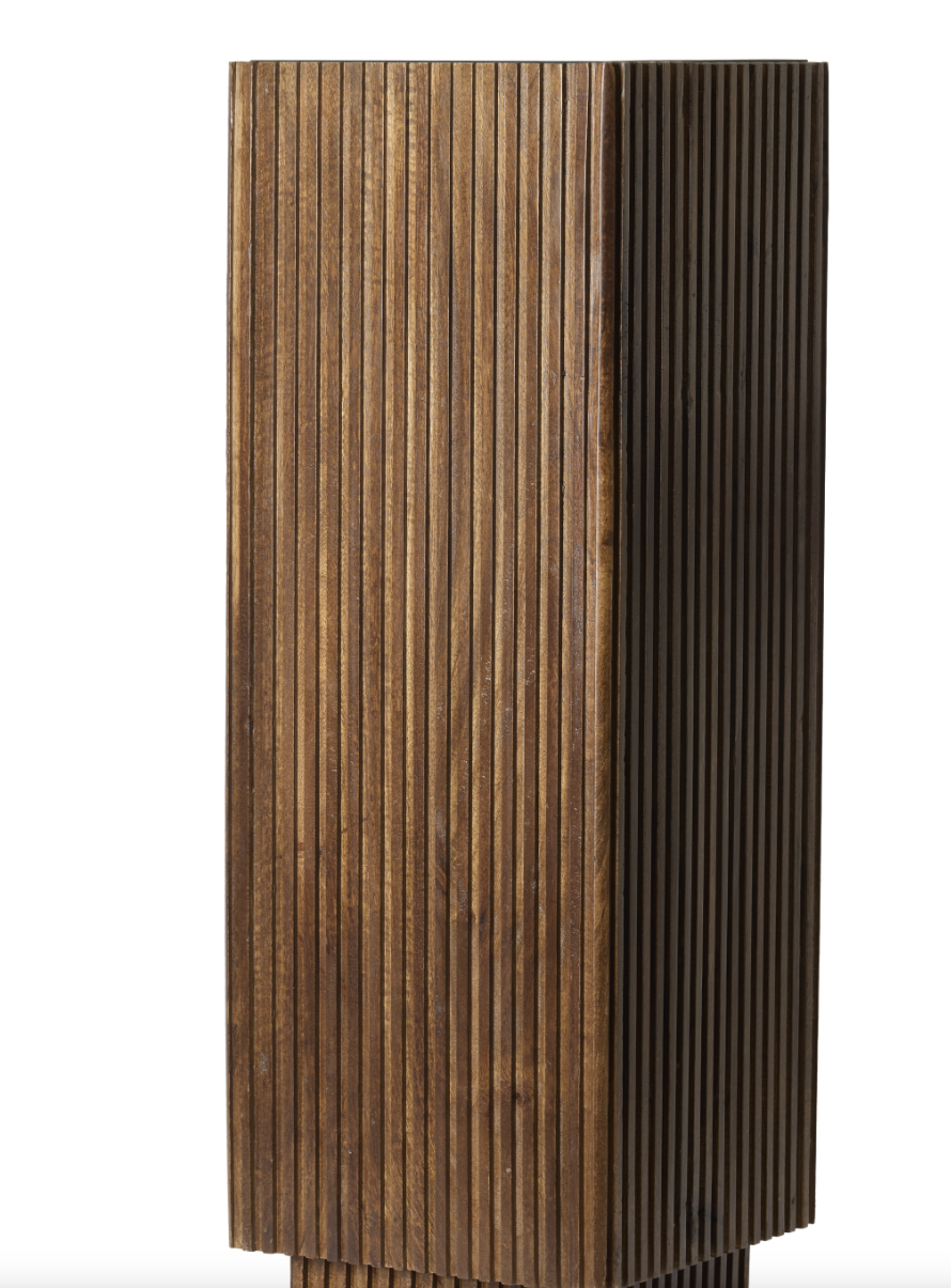 Light & Living - Zuil GATURA - Ø35x100cm - Bruin