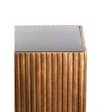 Light & Living - Zuil GATURA - Ø35x100cm - Bruin