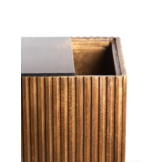 Light & Living - Zuil GATURA - Ø35x100cm - Bruin