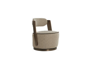 Light & Living - Stoel KEMENA - 65x68x77cm - Bruin