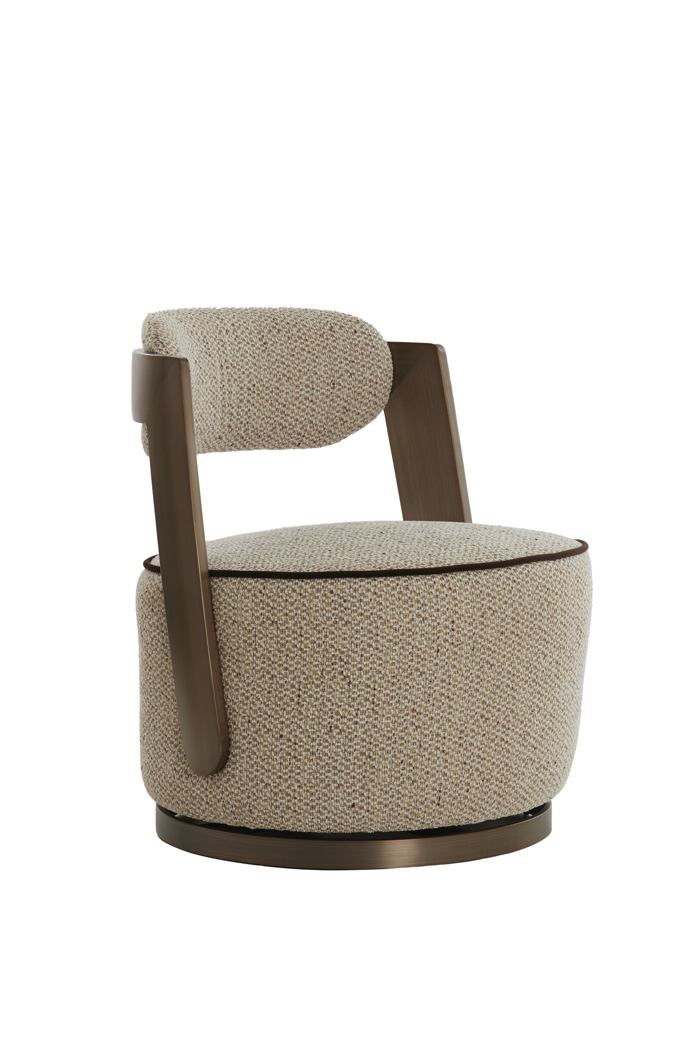 Light & Living - Stoel KEMENA - 65x68x77cm - Bruin