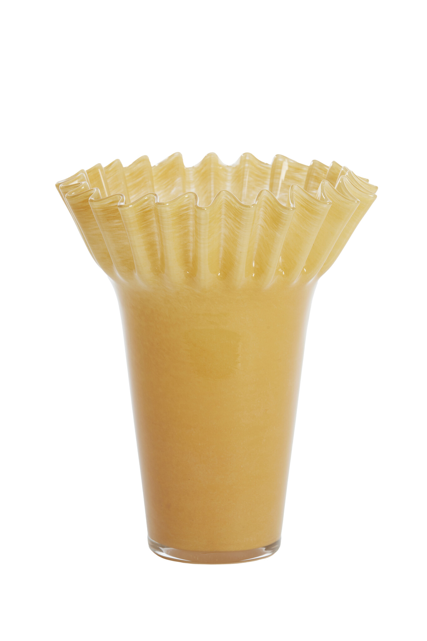 Light & Living - Vaas BARRIRO - Ø21x26cm - Bruin