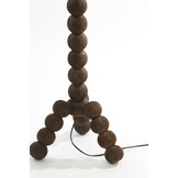 Light & Living - Vloerlamp VEGLIO - Ø35x130cm - Bruin