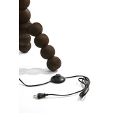 Light & Living - Vloerlamp VEGLIO - Ø35x130cm - Bruin