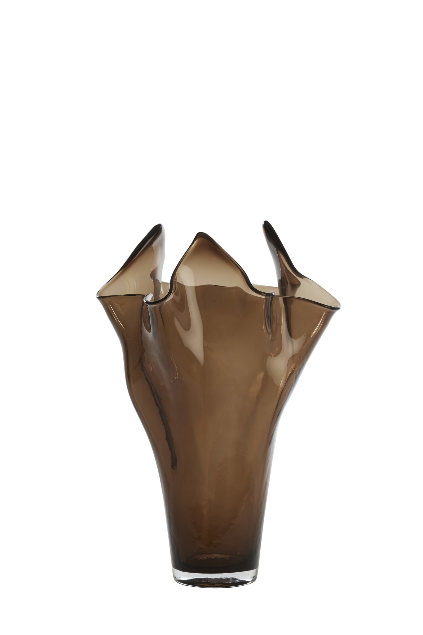 Light & Living - Vaas AIORA - Ø31x46cm - Bruin