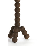 Light & Living - Bijzettafel VEGLIO - Ø35x54cm - Bruin