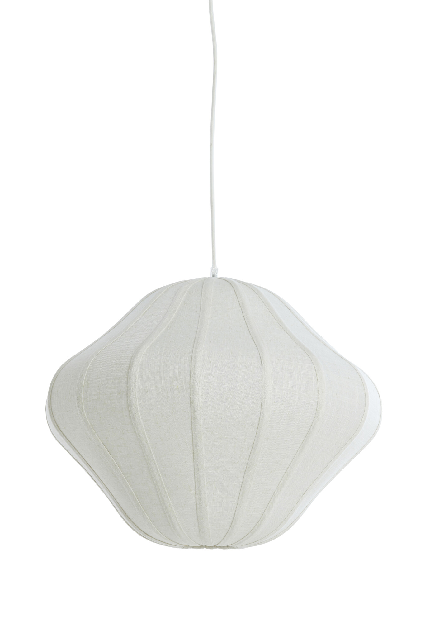 Light & Living - Hanglamp SUKAU - Ø50x40cm - Wit