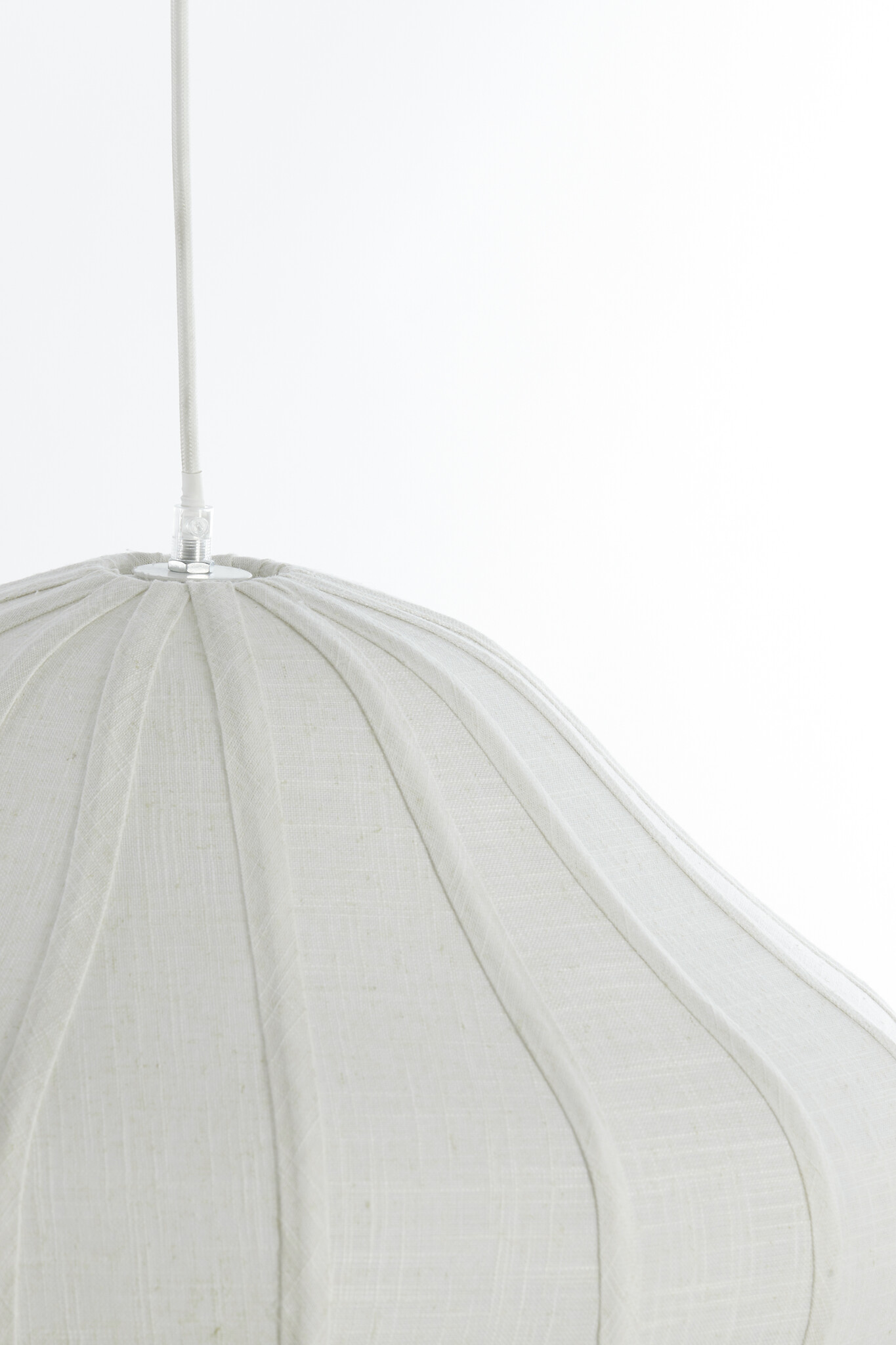 Light & Living - Hanglamp SUKAU - Ø50x40cm - Wit