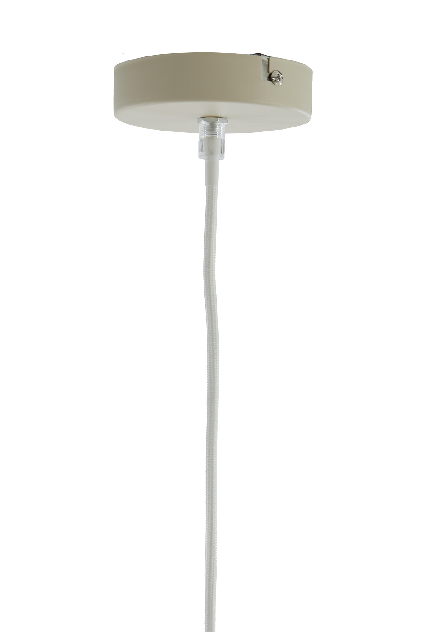 Light & Living - Hanglamp SUKAU - Ø50x40cm - Wit