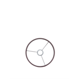 Light & Living - Lampenkap IMANI - Ø40x30cm - Rood