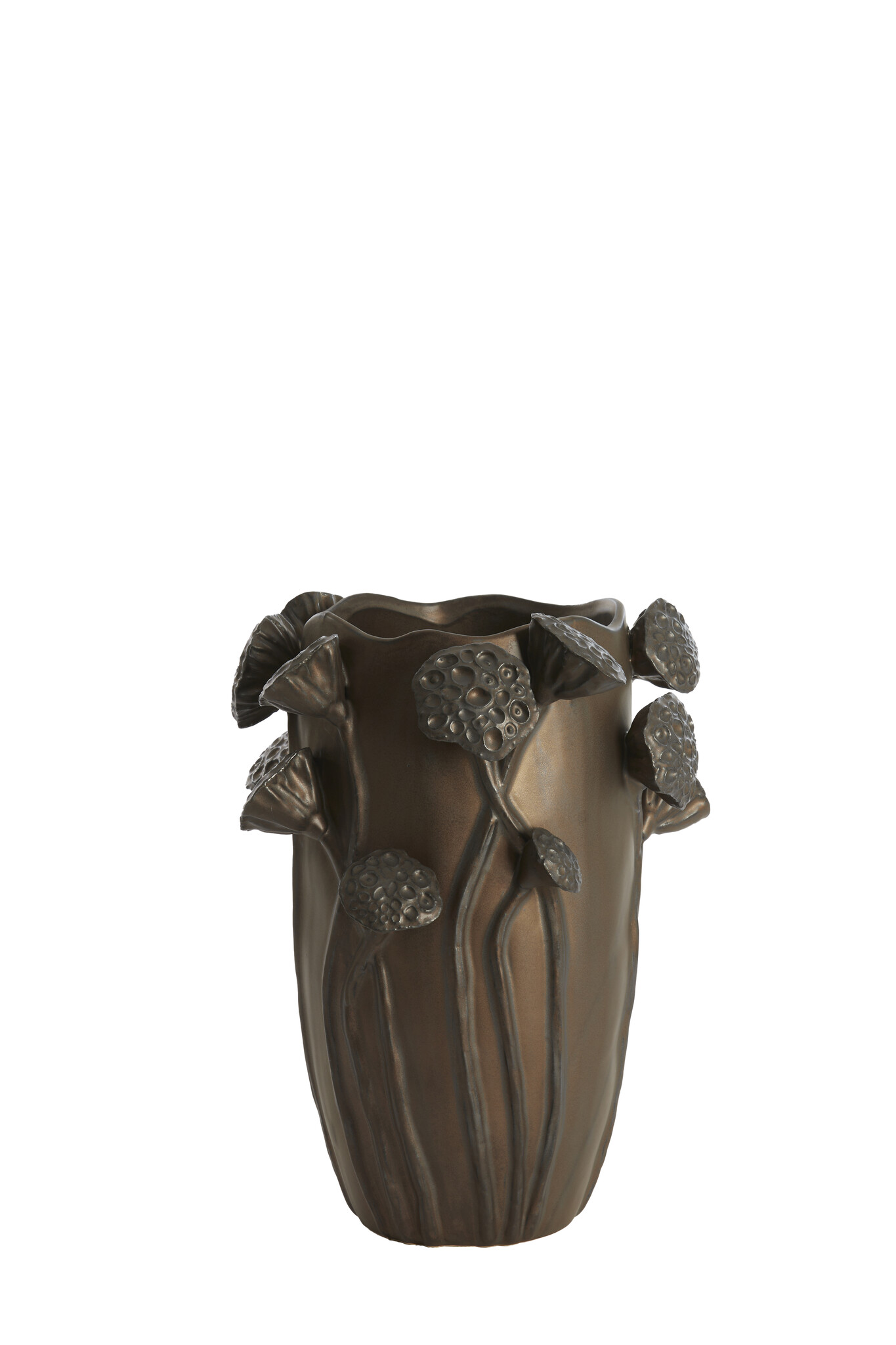 Light & Living - Vaas LAVCI - 27.5x25.5x35cm - Bruin