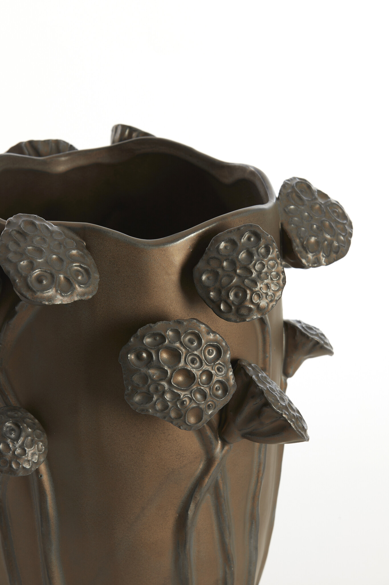 Light & Living - Vaas LAVCI - 27.5x25.5x35cm - Bruin