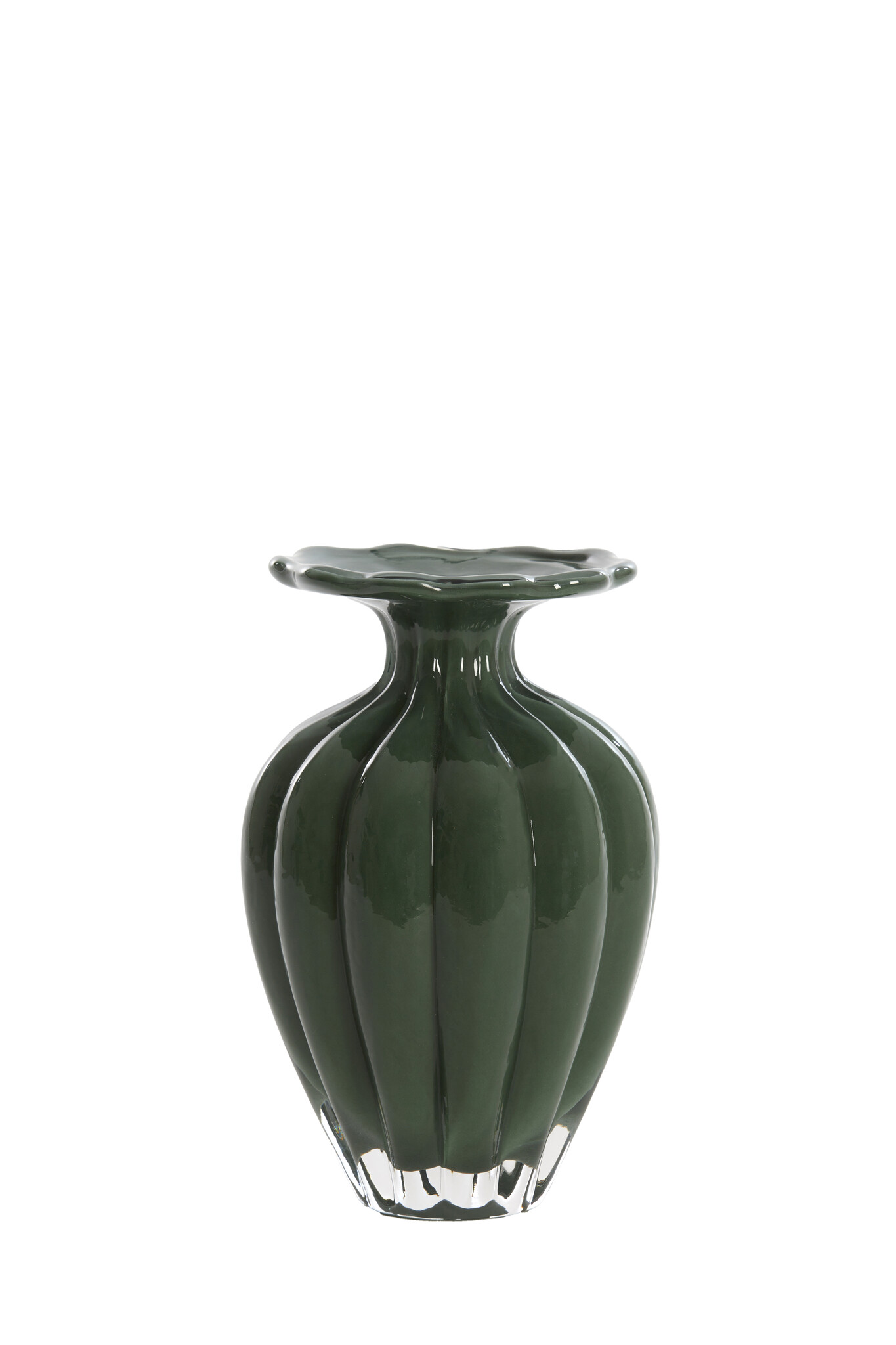 Light & Living - Vaas ZOFIO - Ø16.5x24.5cm - Groen