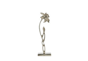 Light & Living - Ornament DAFFODIL - 12x7.5x40cm - Zilver