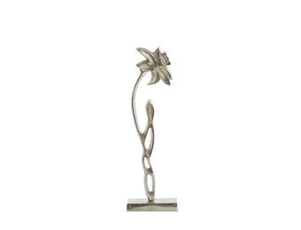 Light & Living - Ornament DAFFODIL - 12x7.5x40cm - Zilver