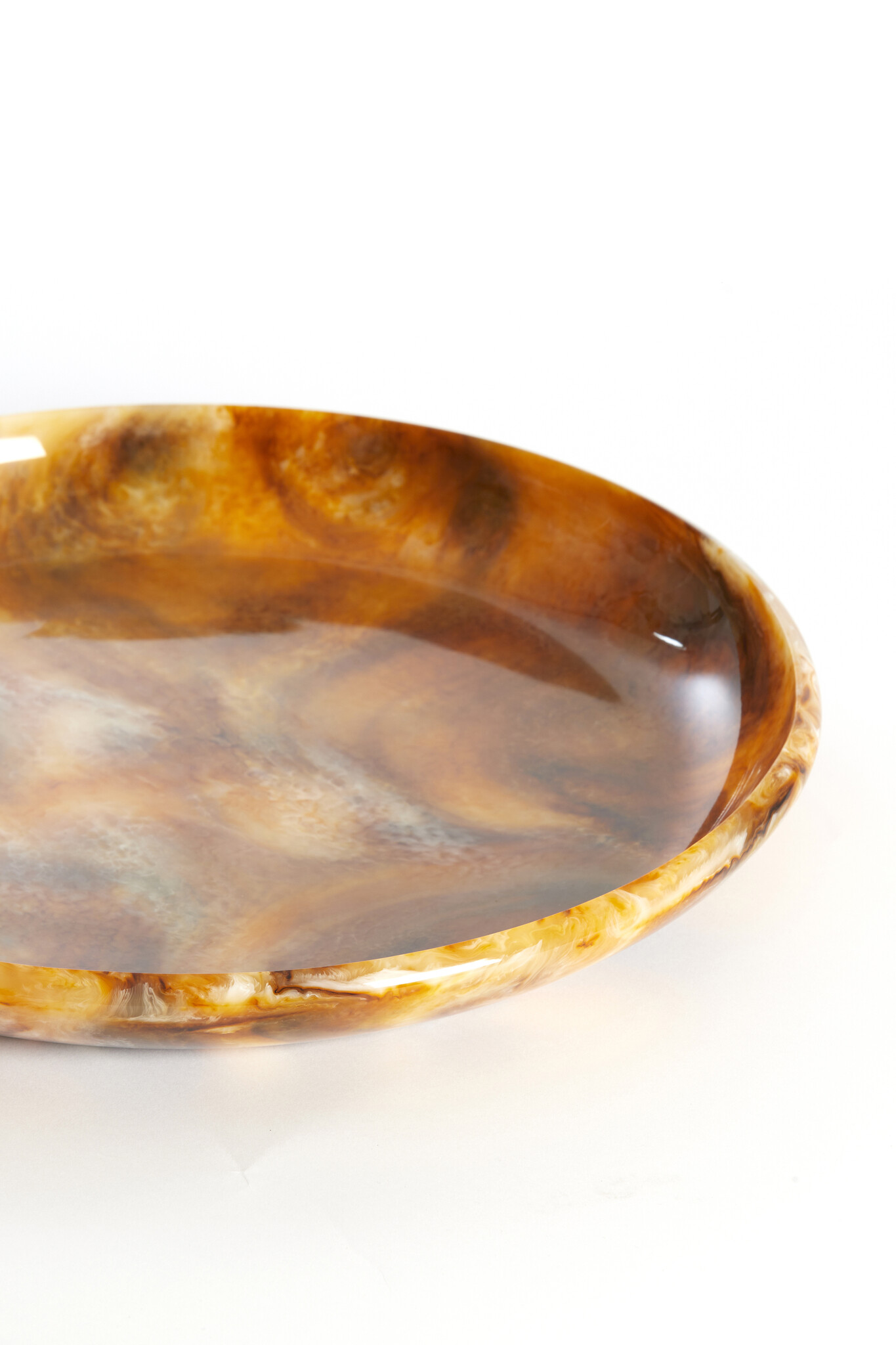 Light & Living - Schaal BELAWAN - Ø44x4cm - Bruin