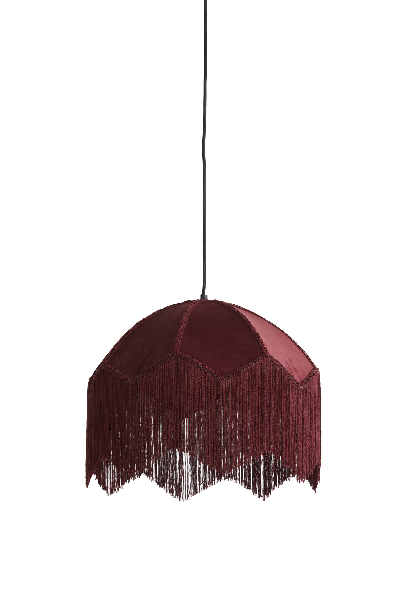 Light & Living - Hanglamp MALACIA - Ø40x33cm - Rood