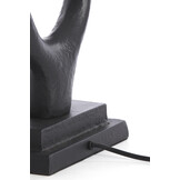 Light & Living - Lampvoet GAVI - 20x11x65cm - Zwart