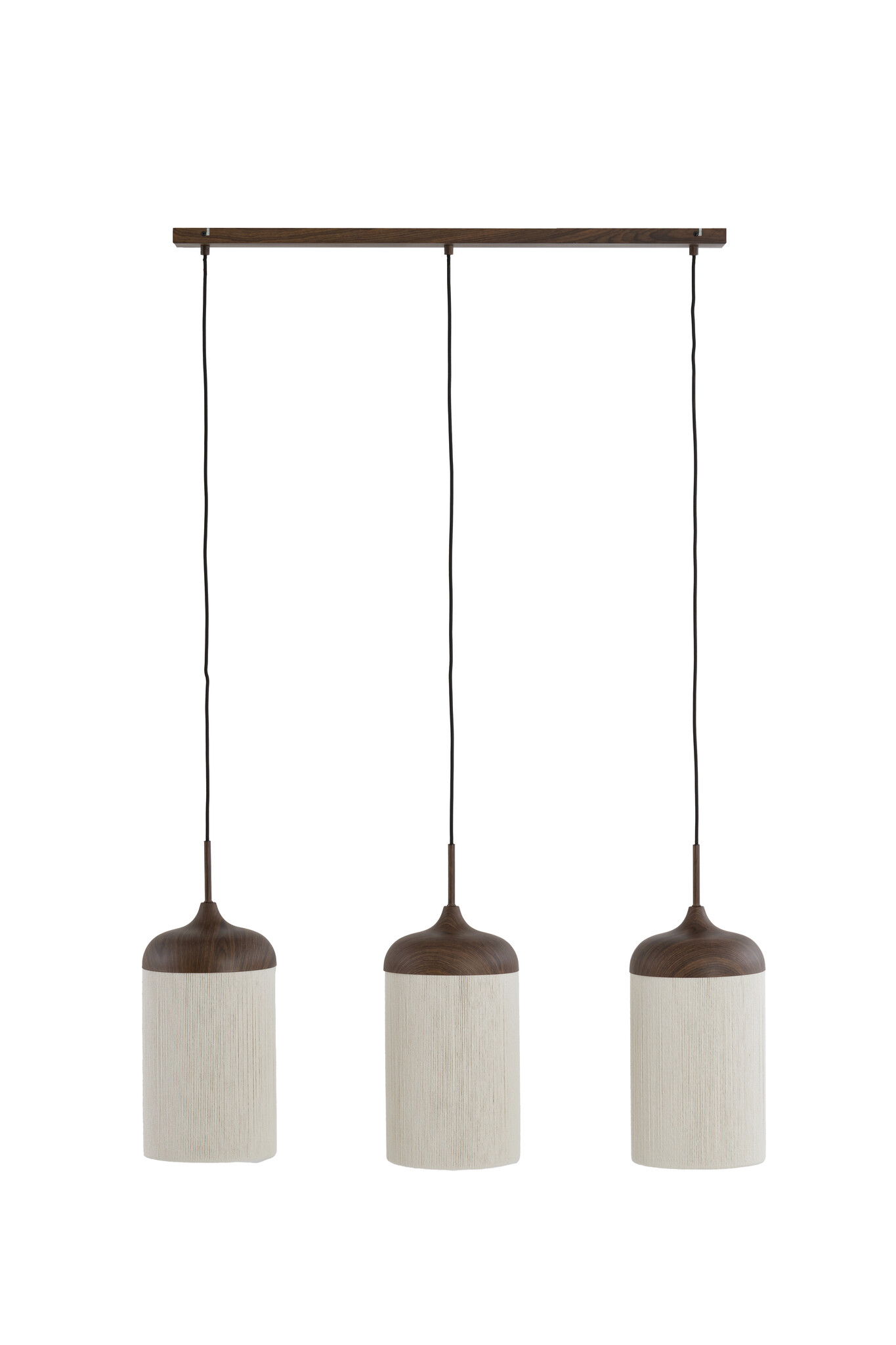 Light & Living - Hanglamp DANIA - 90x22x32cm - Bruin
