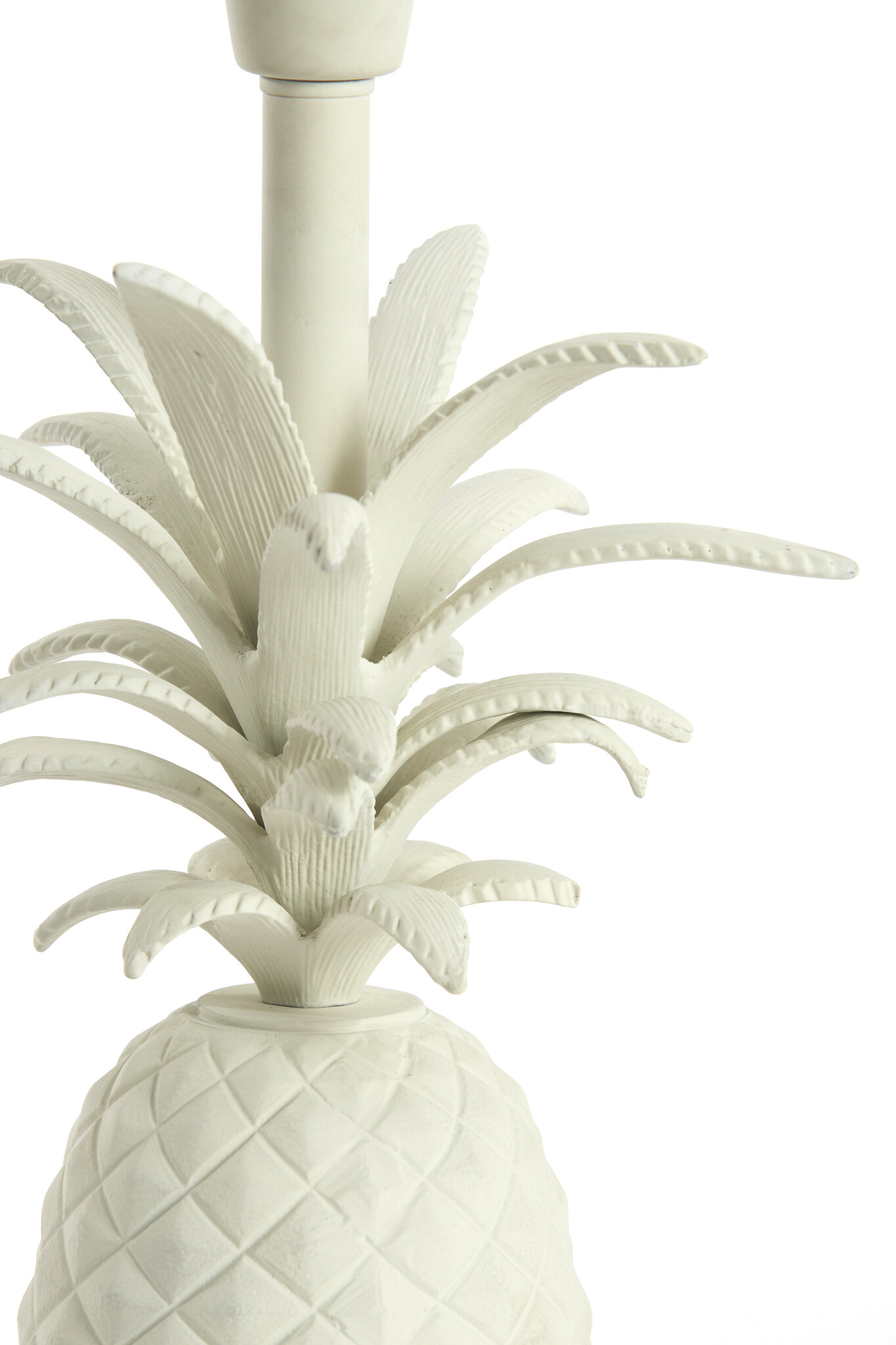 Light & Living - Lampvoet PINEAPPLE - 20x19x37cm - Wit