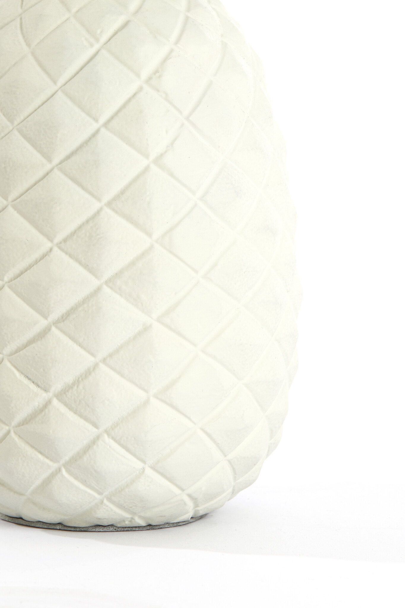 Light & Living - Lampvoet PINEAPPLE - 20x19x37cm - Wit
