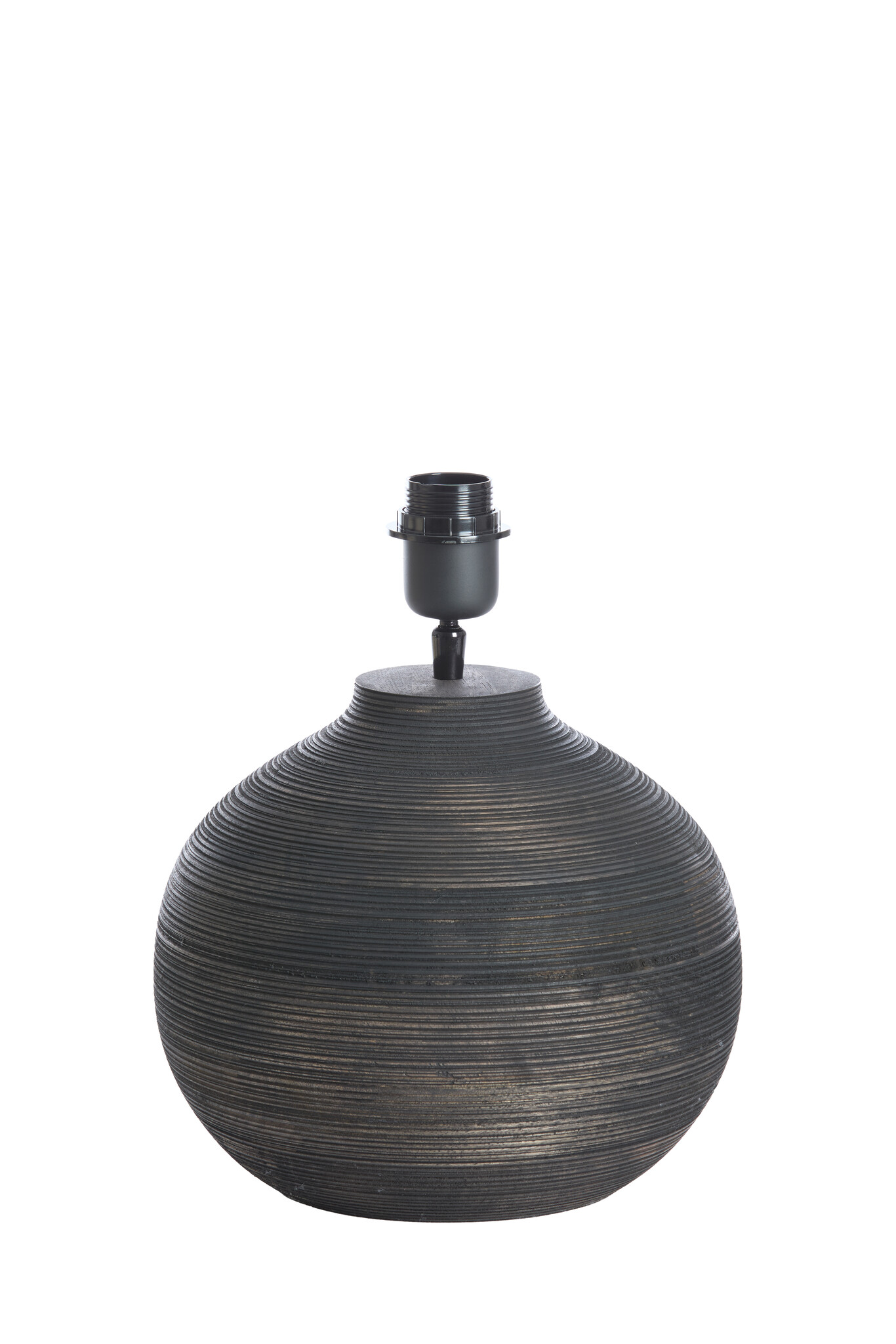 Light & Living - Lampvoet KHOMAI - Ø26x31.5cm - Bruin